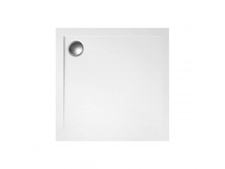 Duschwanne Viereck Geosa 80x80 Glatt | Ablaufgarnitur im SET !