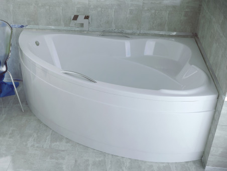 Badewanne Eckwanne Ada 140x90 Rechts| Ablauf Viega & Füße GRATIS !